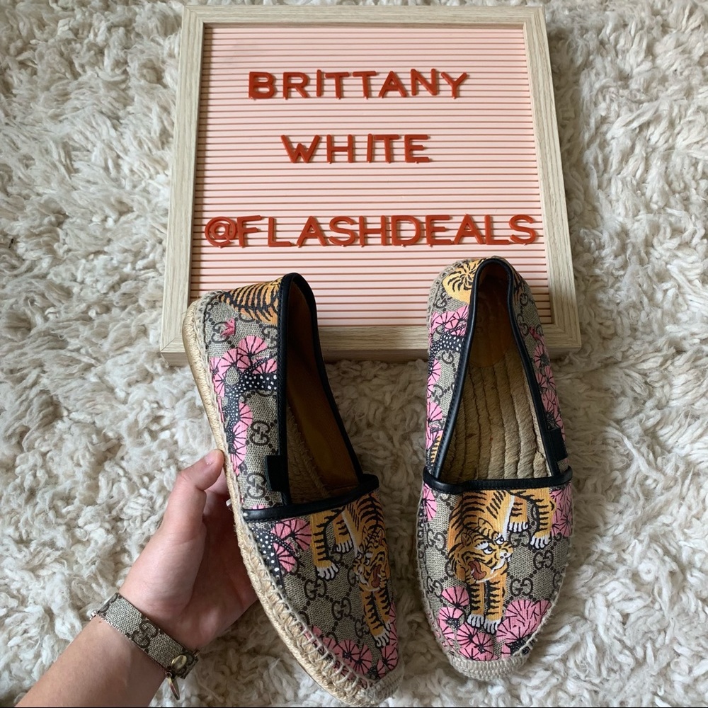 * gucci bengal espadrilles *